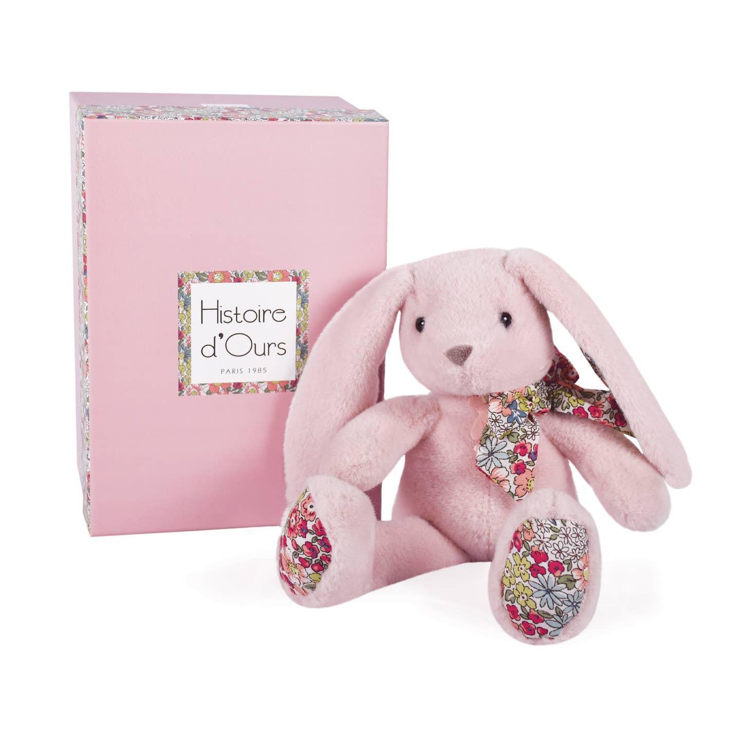 Pink Cuddle Buddy Bunny